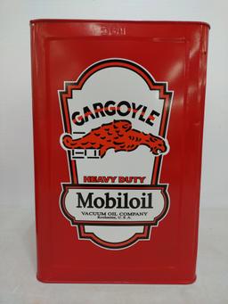 "4" Gargoyle Mobil Spouted Oil Can & More