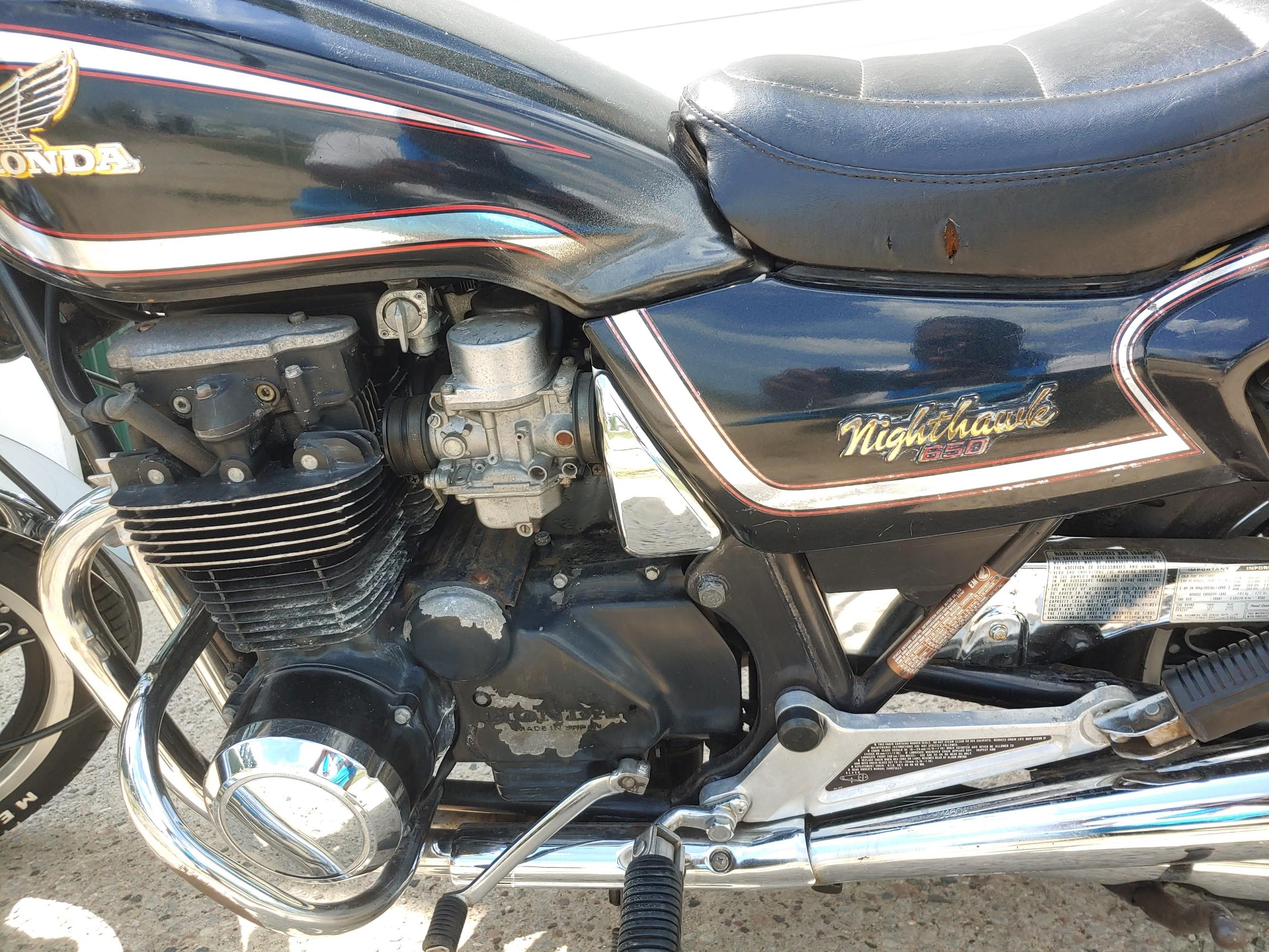 1982 HONDA Nighthawk CB650