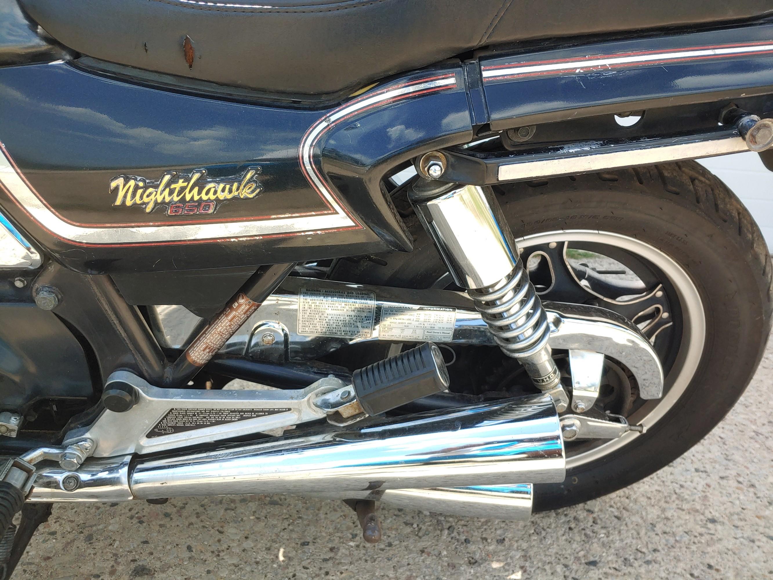 1982 HONDA Nighthawk CB650