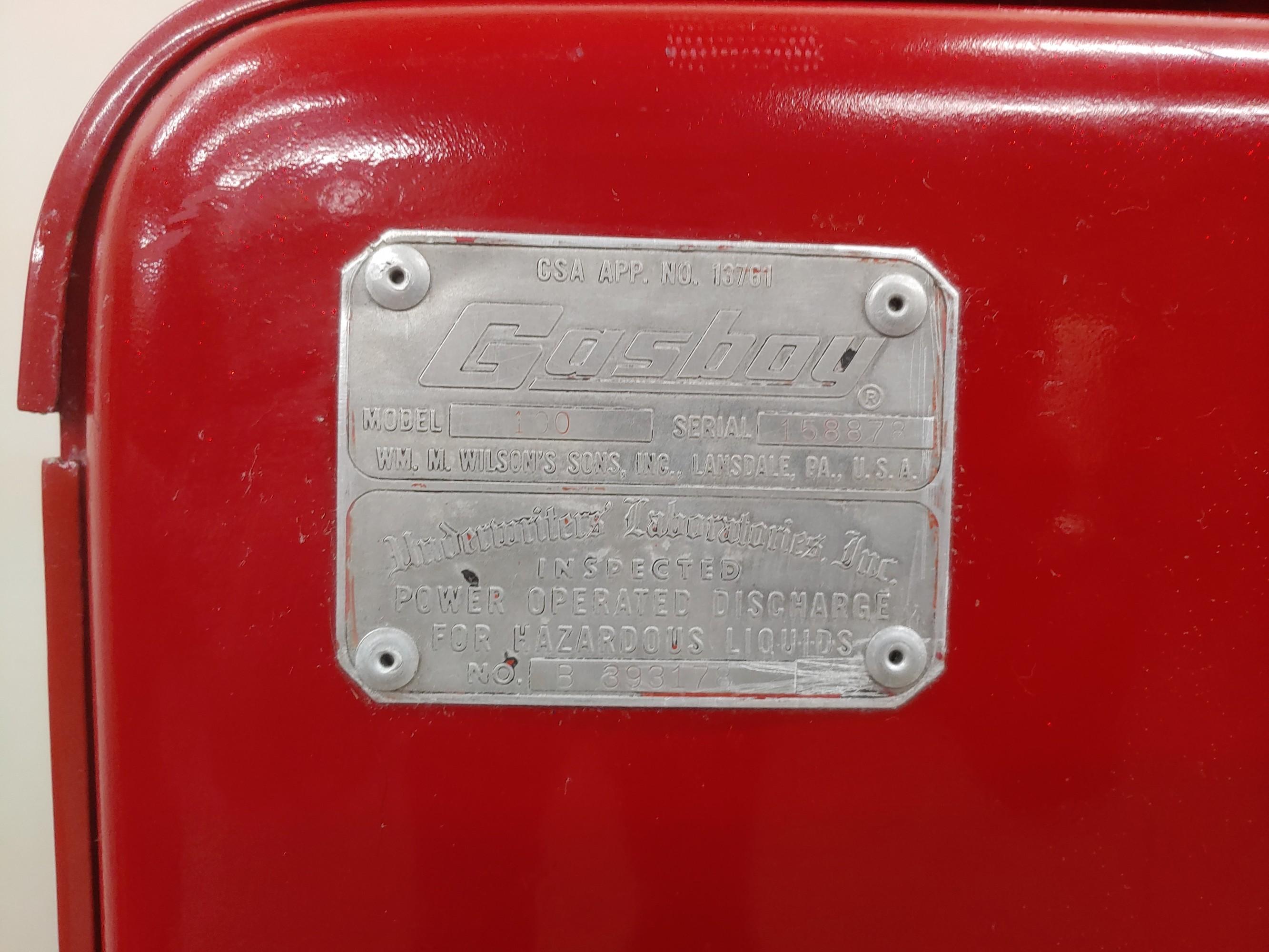 Gasboy Airport Gas Pump