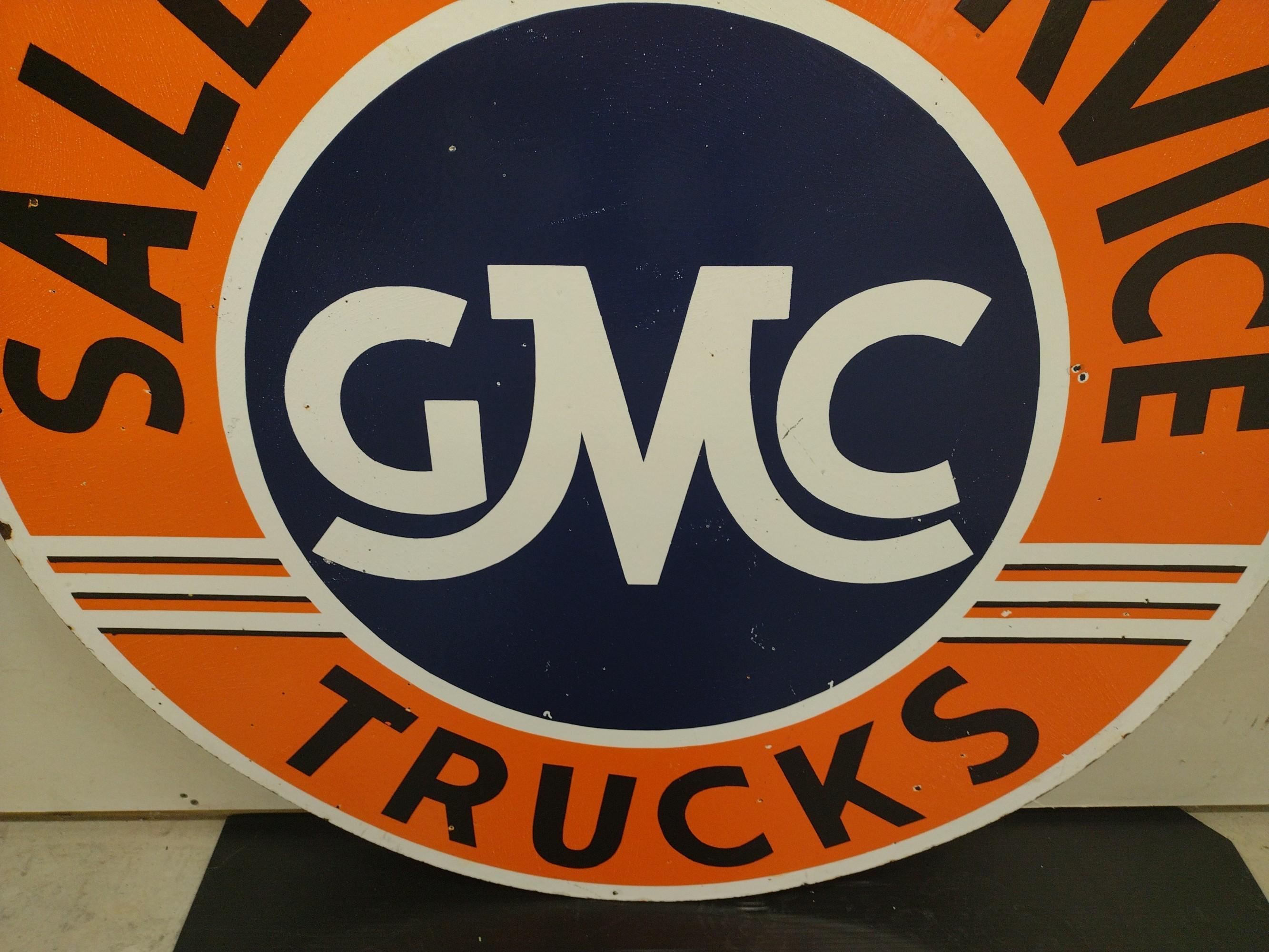 42" DSP GMC Truck Sales and Service Sign