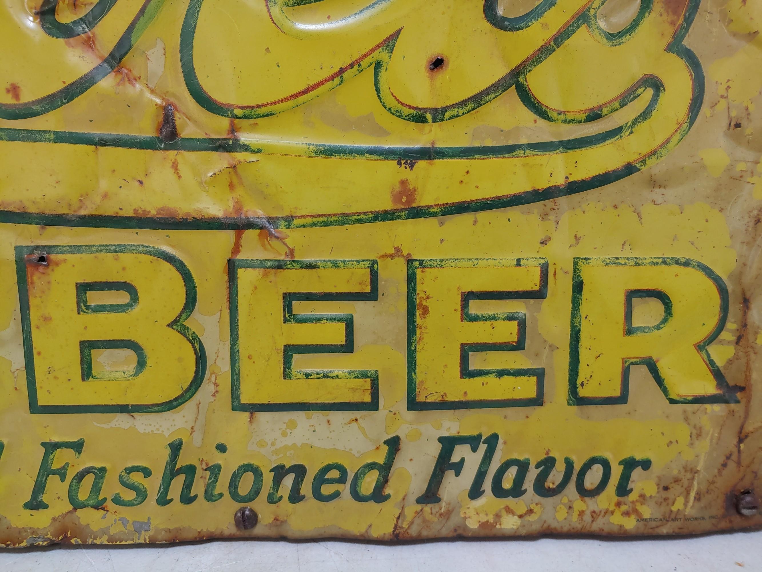 SST, Embossed, Howels Root Beer Sign