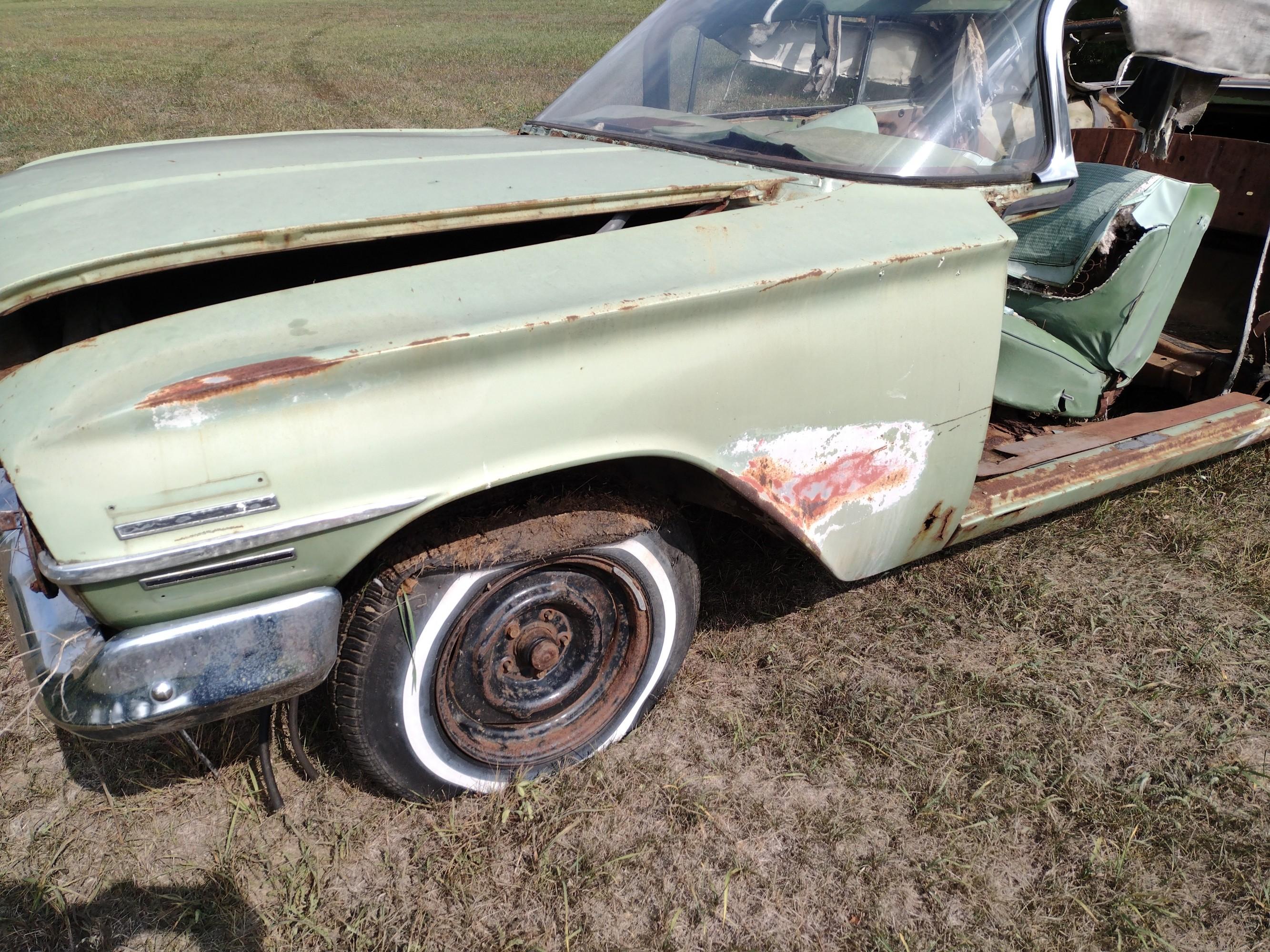 Convertible Chevy Impala car parts