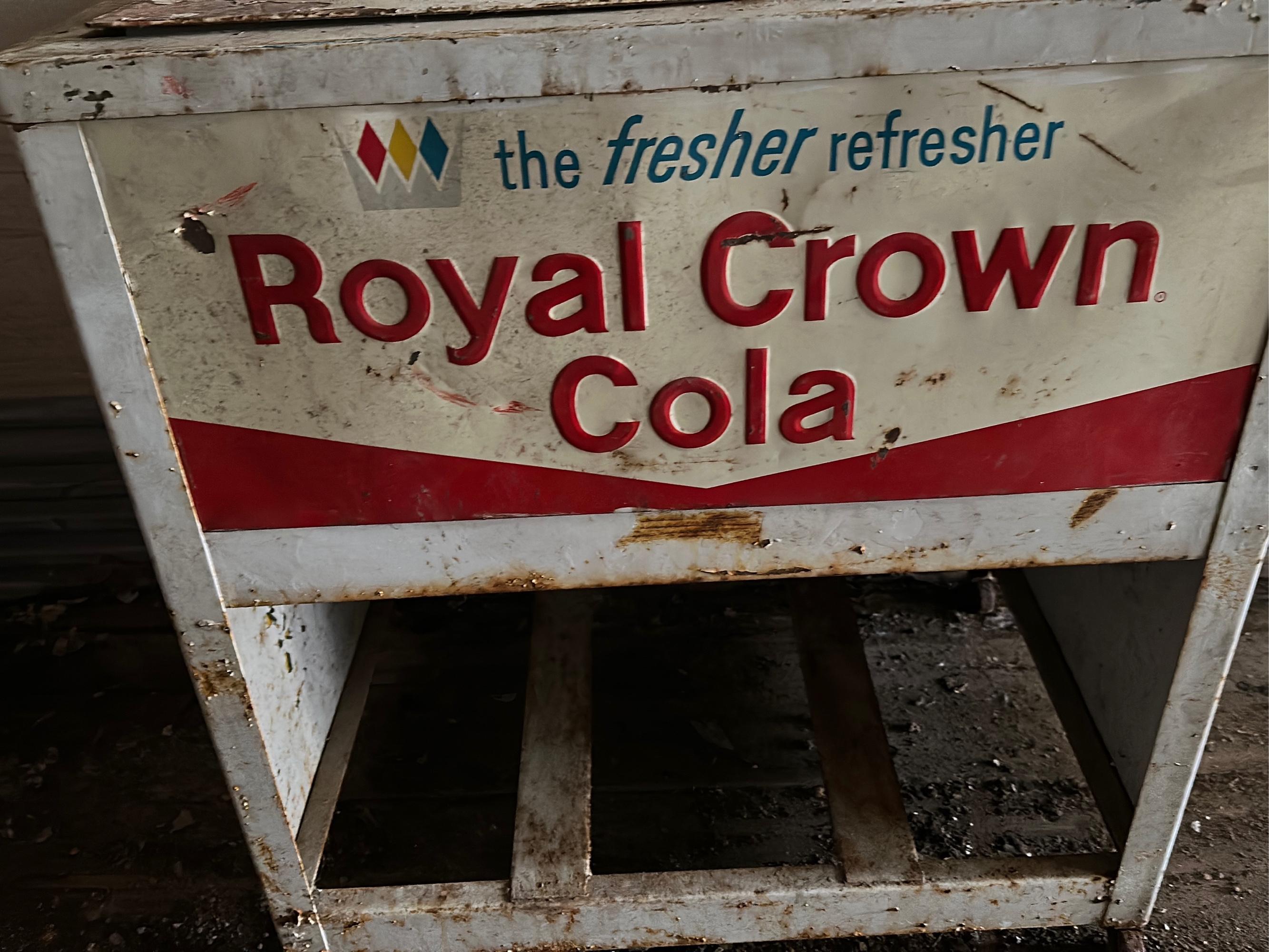 Royal Crown Cola Ice Chest