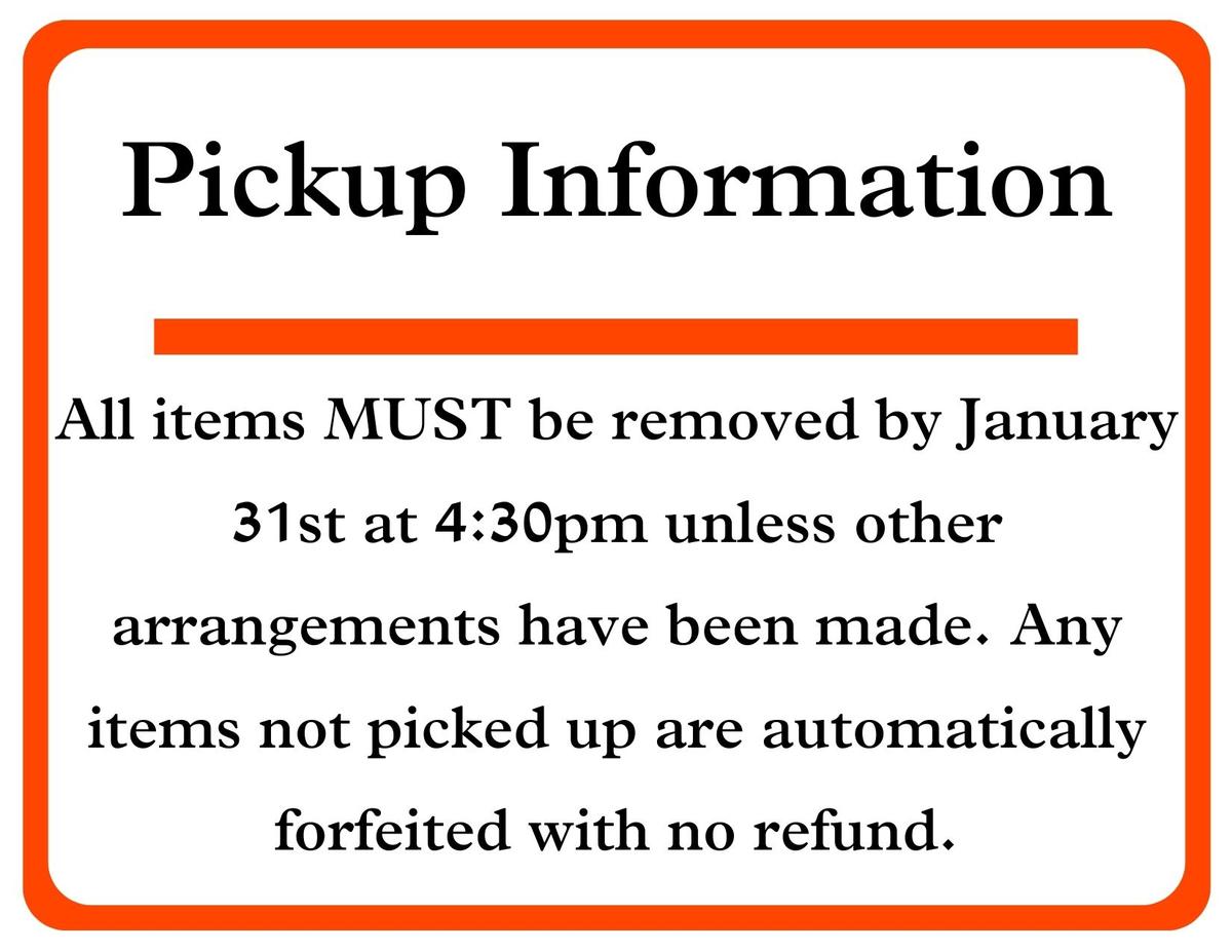 Pick-Up Information