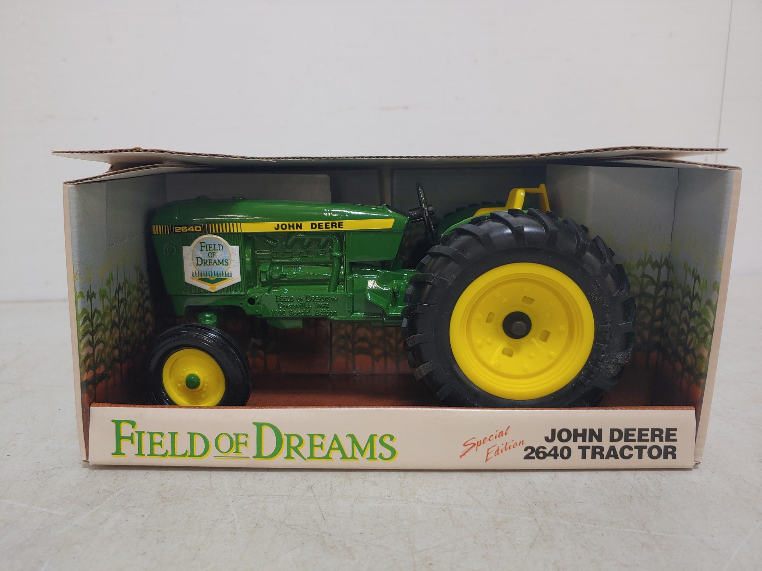 Ertl Field of Dreams John Deere Tractor Toy