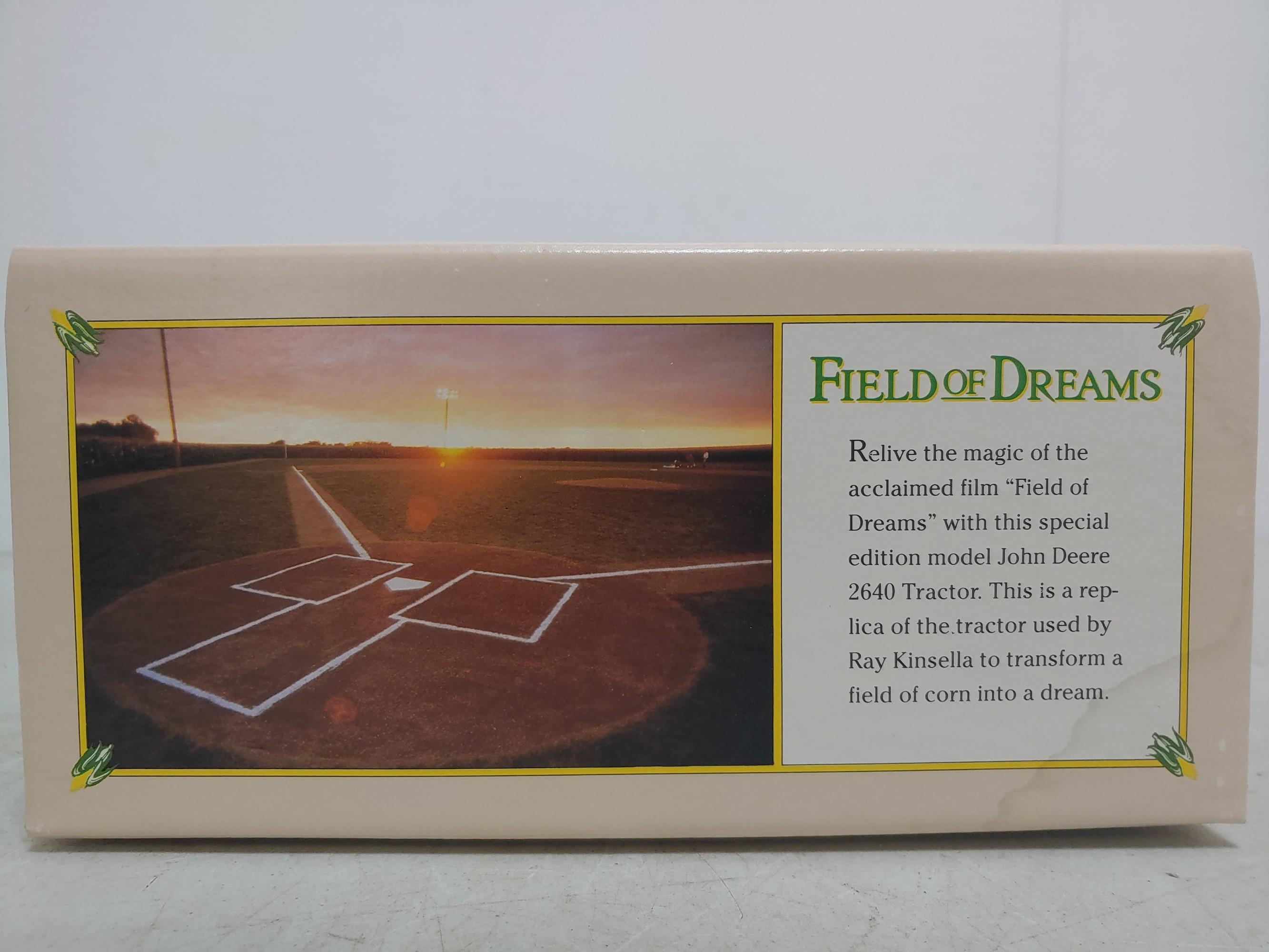 Ertl Field of Dreams John Deere Tractor Toy