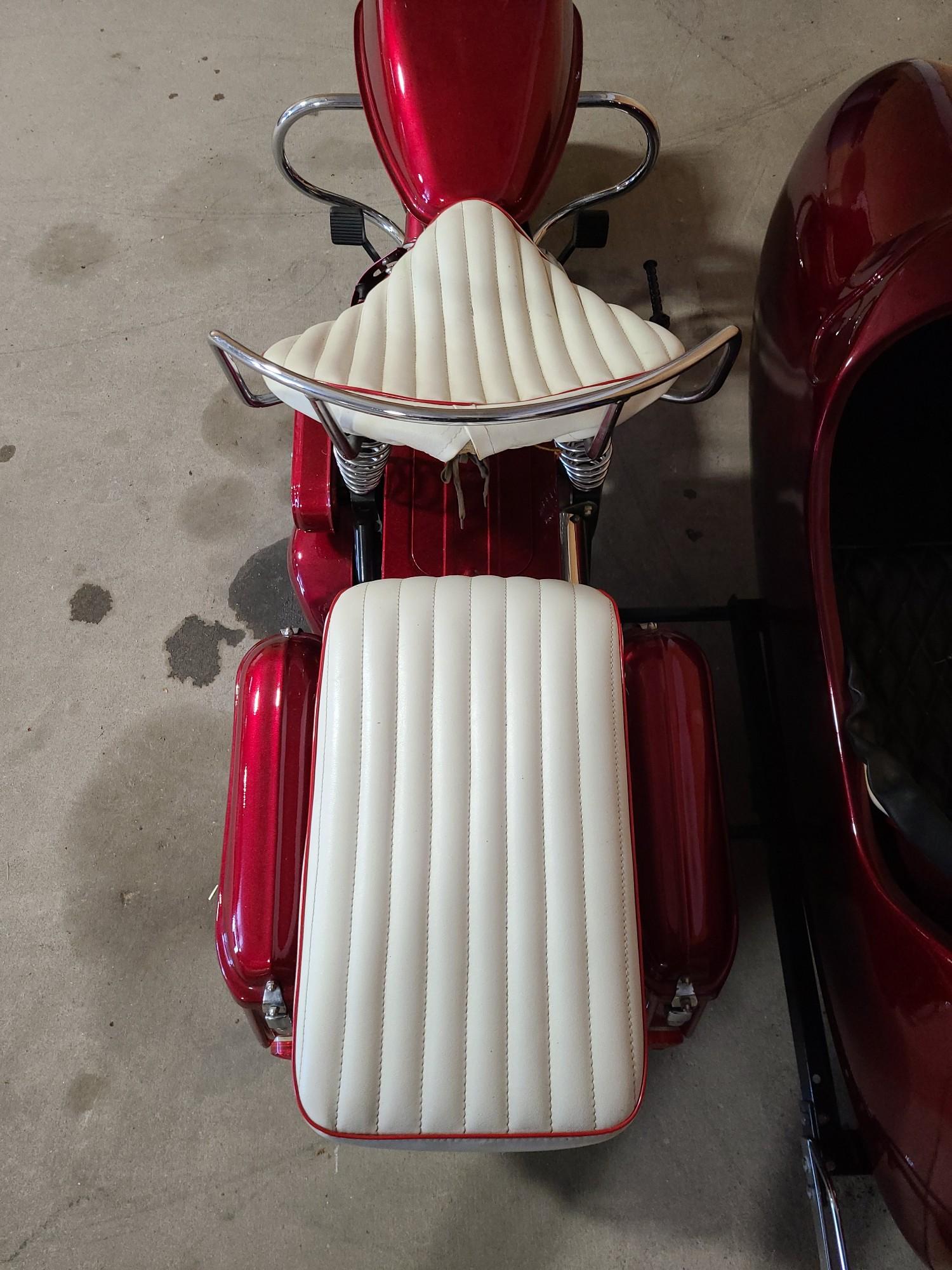 1963 Cushman Scooter With Sidecar