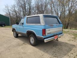 1981 Ford Bronco XLT