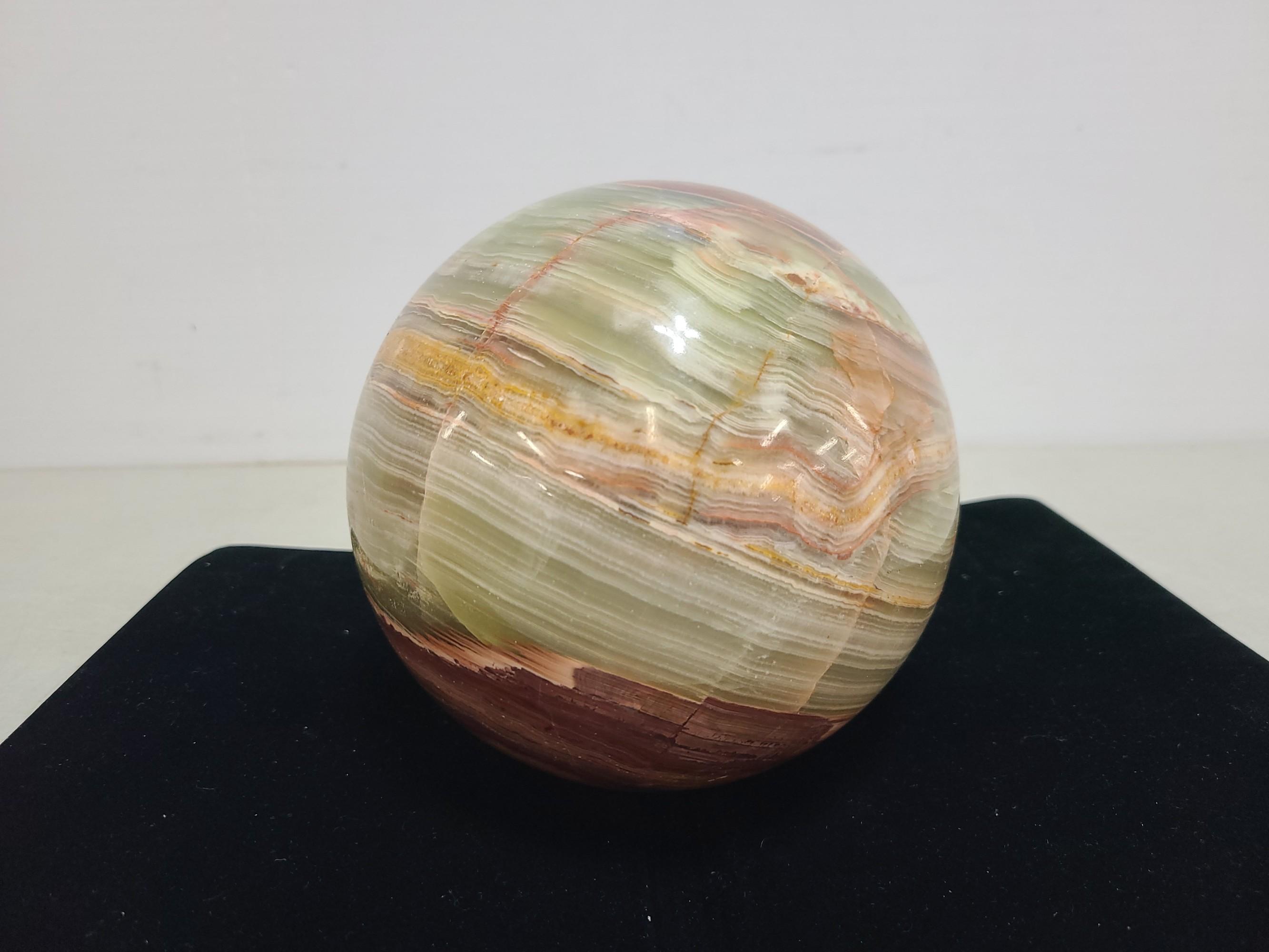 6" Banded Agate Sphere/Planet