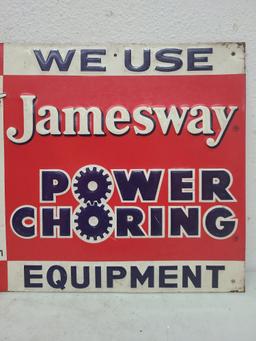 SST Embossed , Jamesway Power Choring Equipment