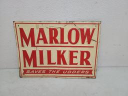 SST Embossed,  Marlow Milkers Sign