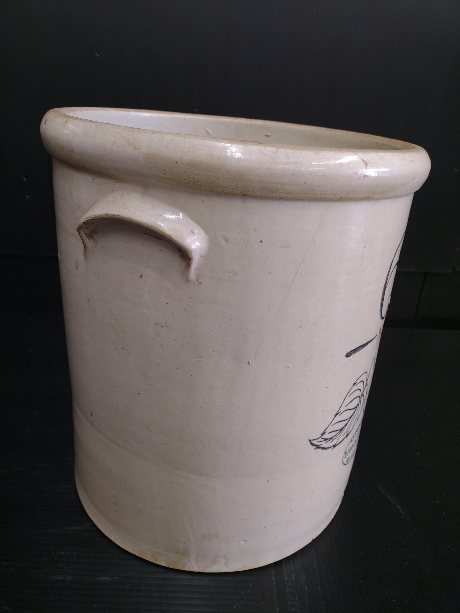 Red Wing Willow Leaf 6 Gallon Crock