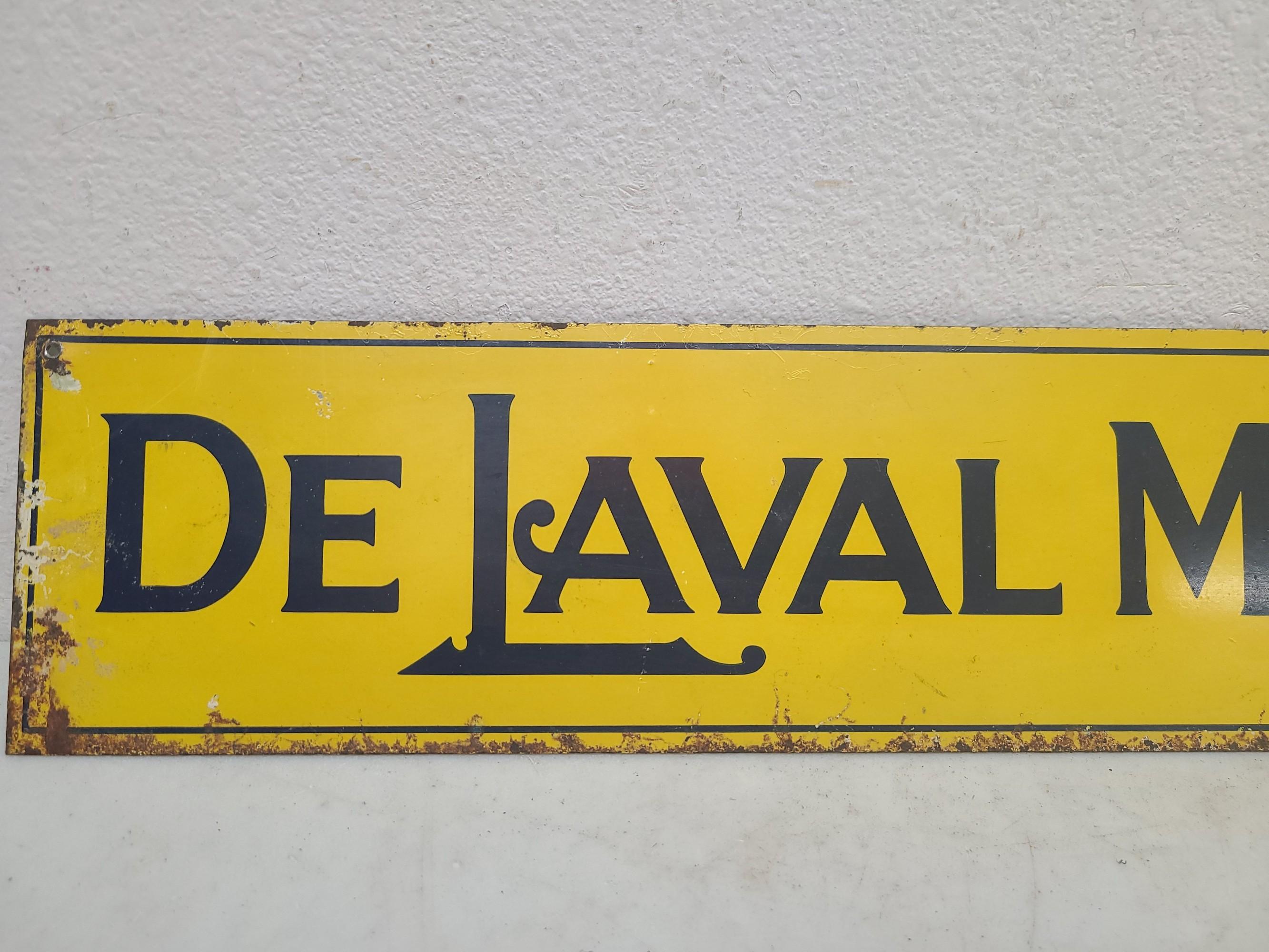 DS De Laval Milker  Metal Sign