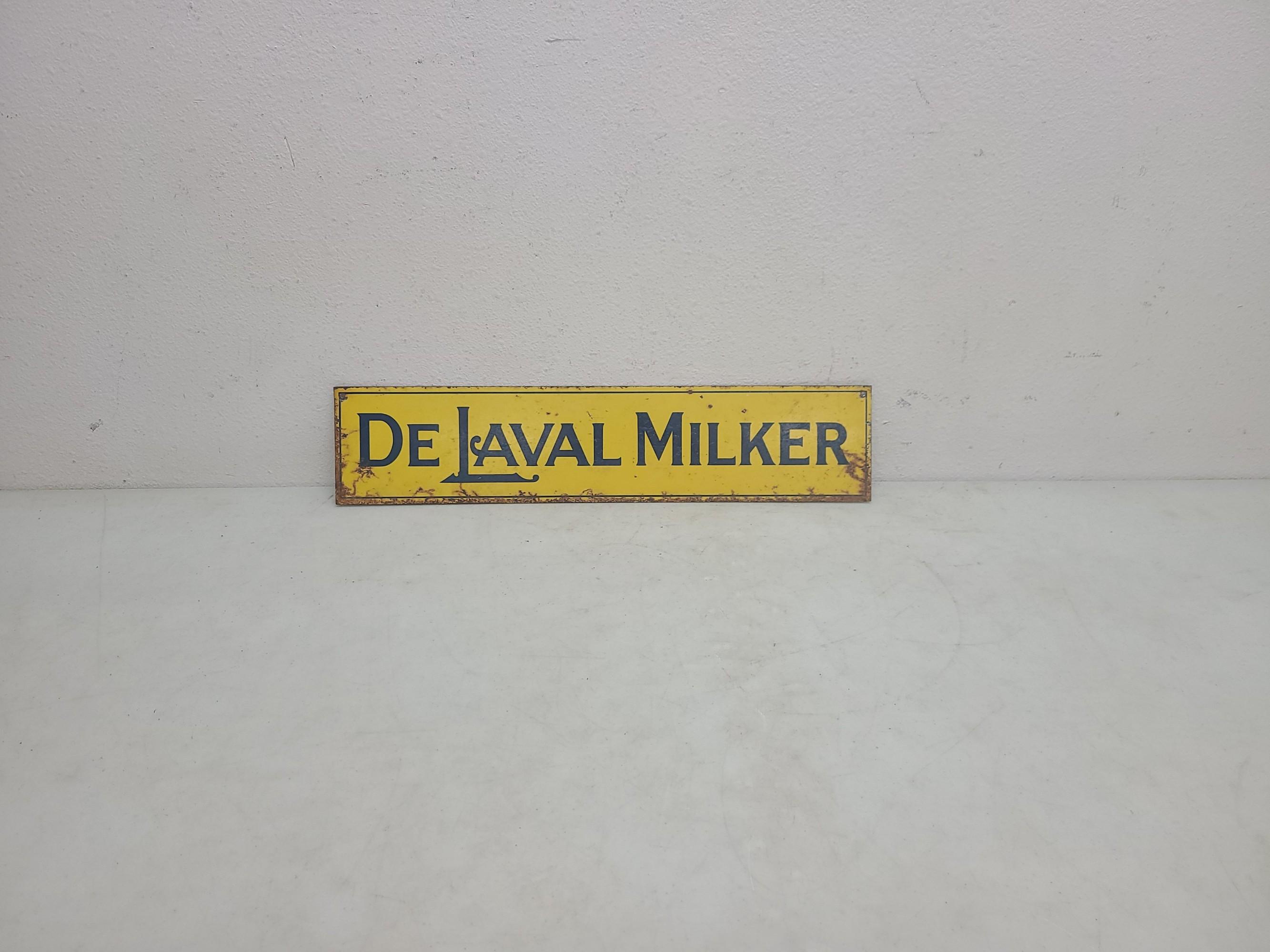 DS De Laval Milker  Metal Sign