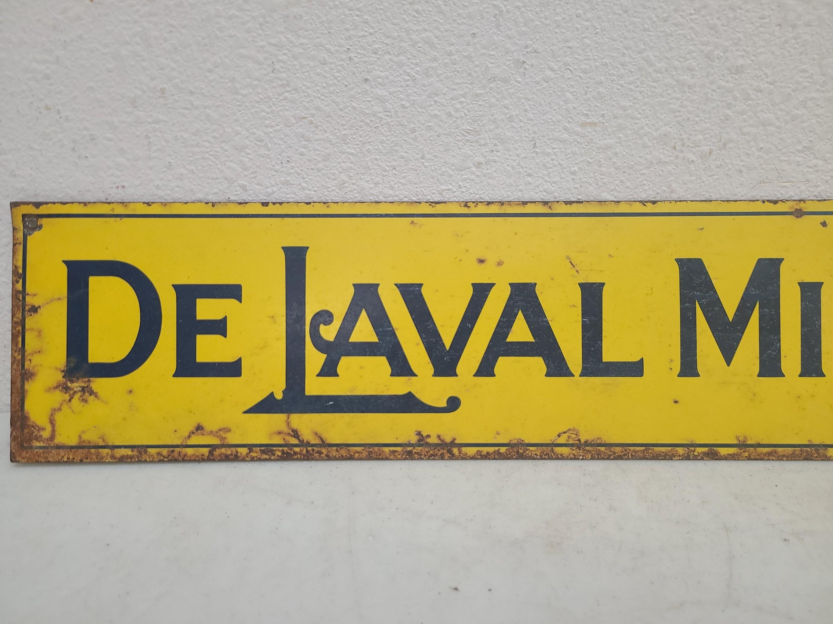 DS De Laval Milker  Metal Sign