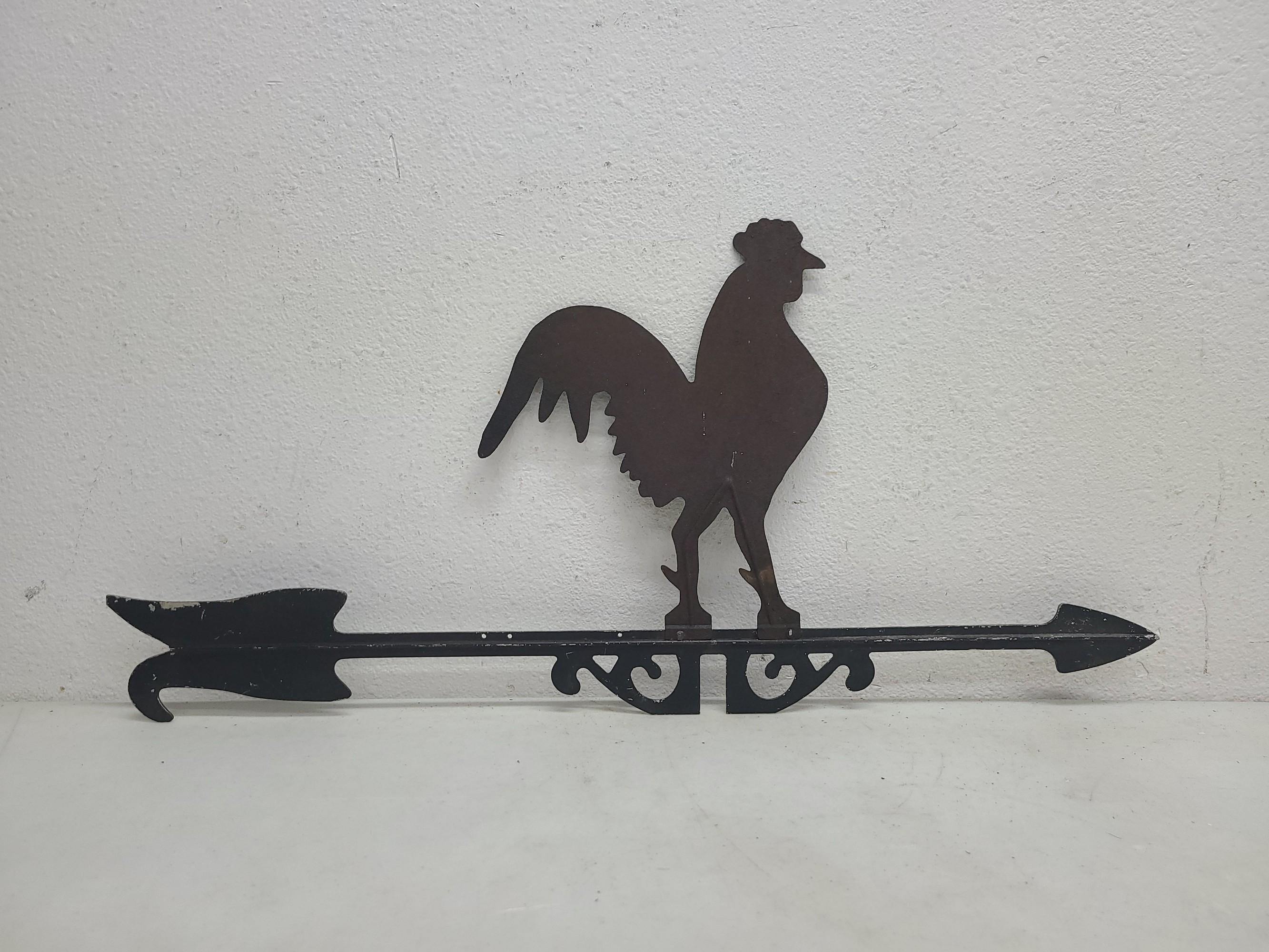 Metal Rooster Weathervane