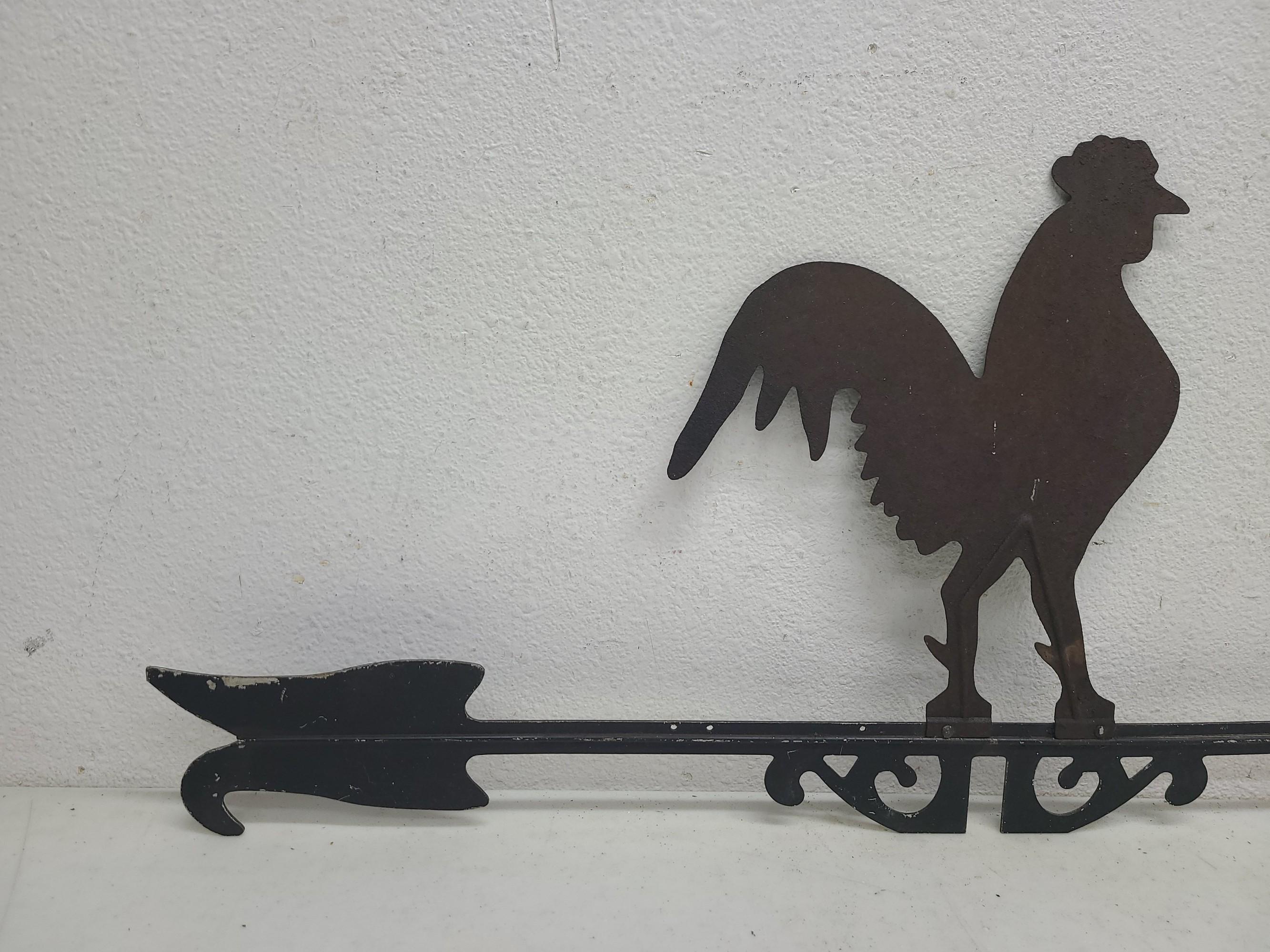 Metal Rooster Weathervane