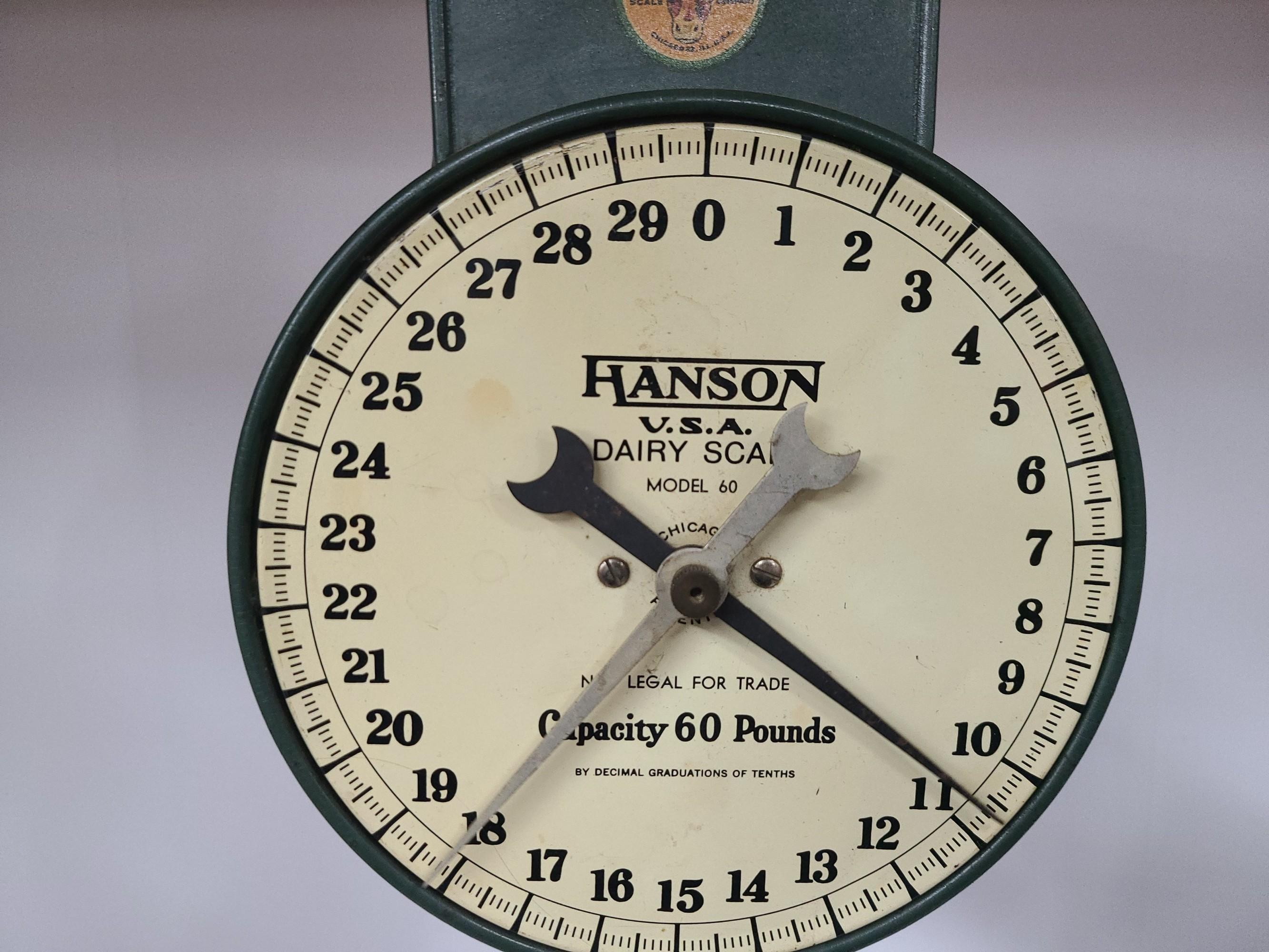 Hansen Dairy Scale