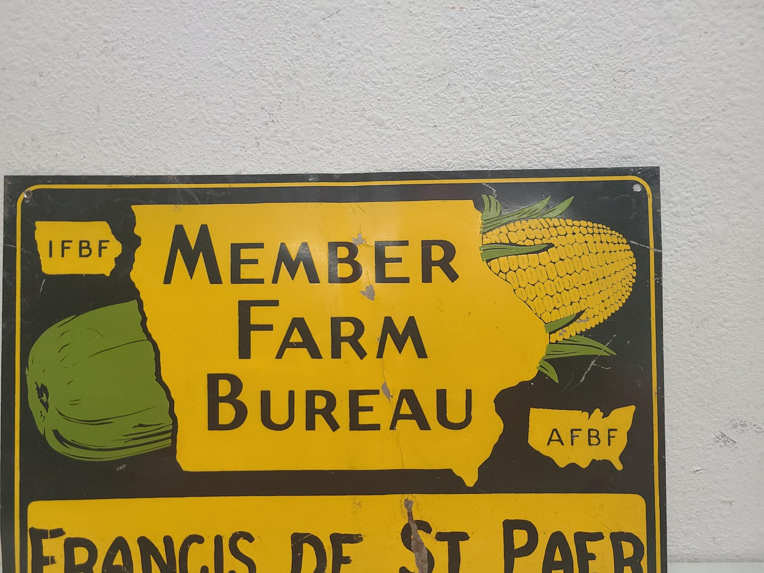 SST,  Iowa Farm Bureau Sign