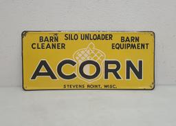 SST Embossed, Acorn Equipment Sign