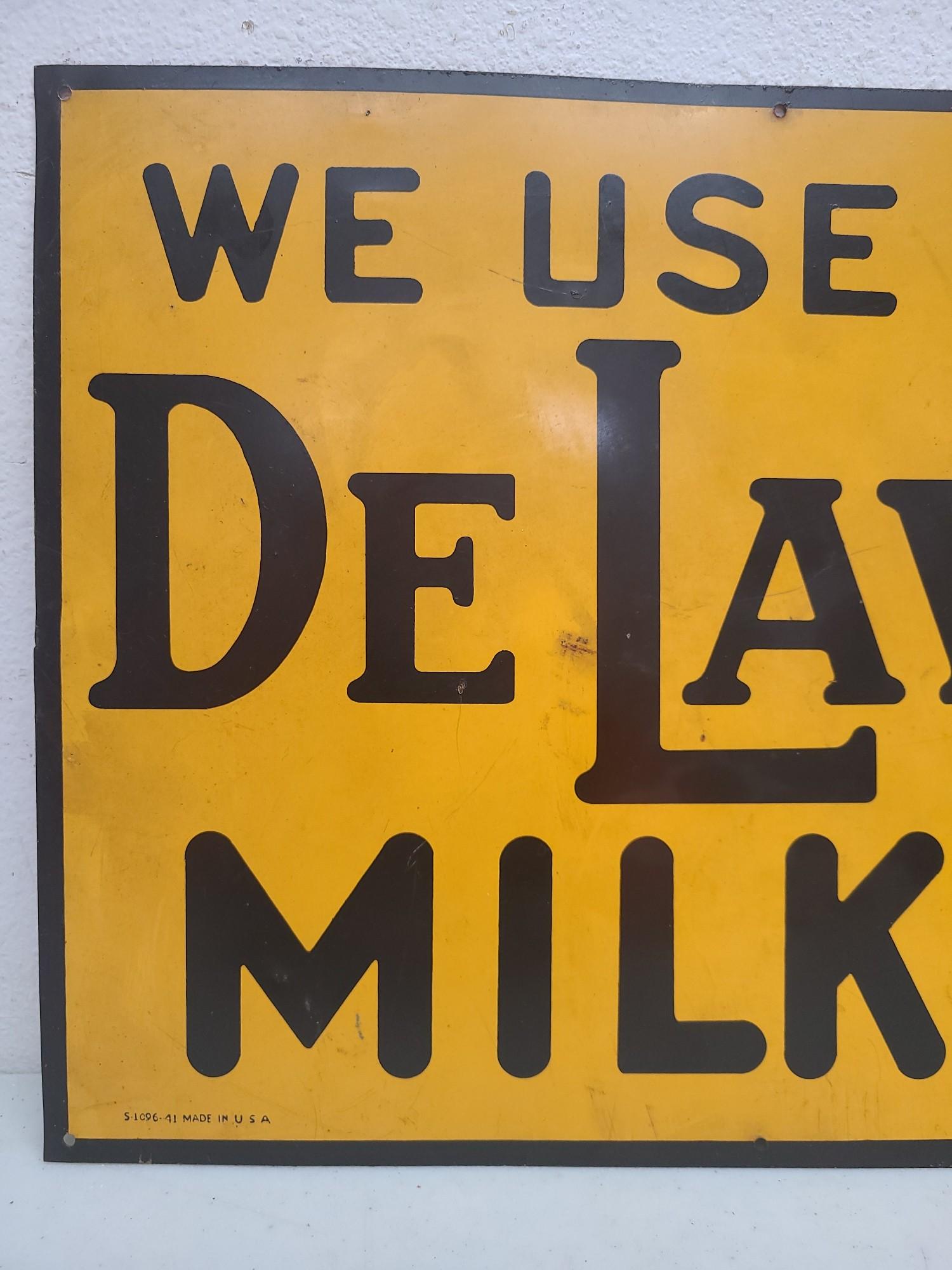 SST, De Laval Milker Sign