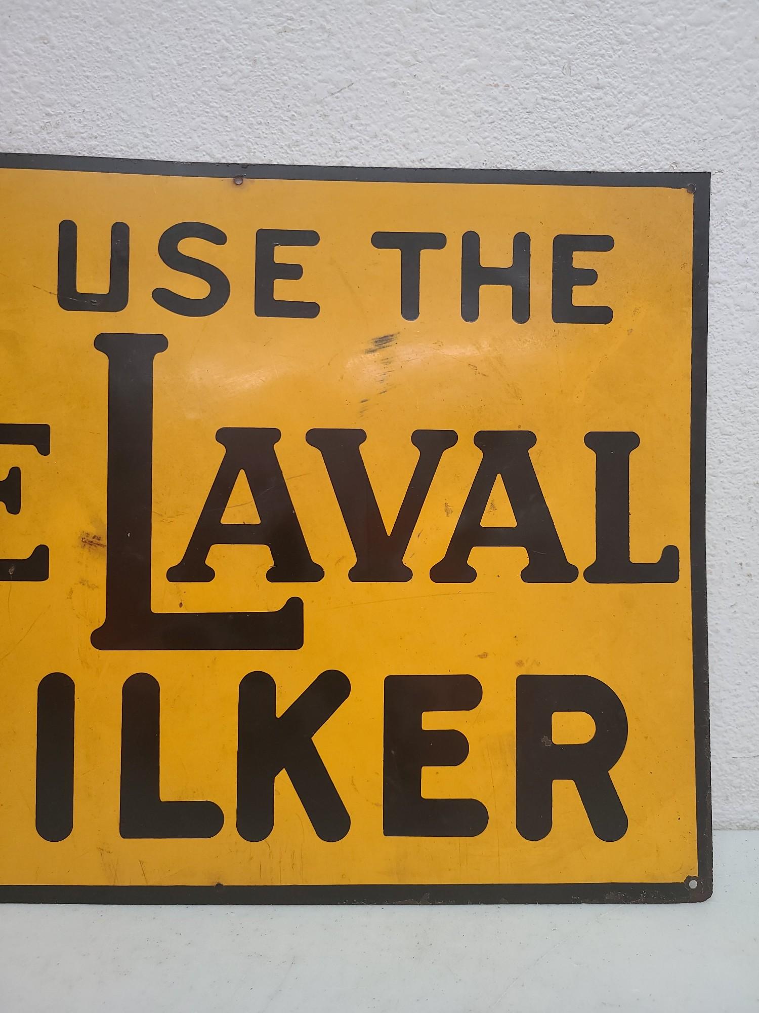 SST, De Laval Milker Sign