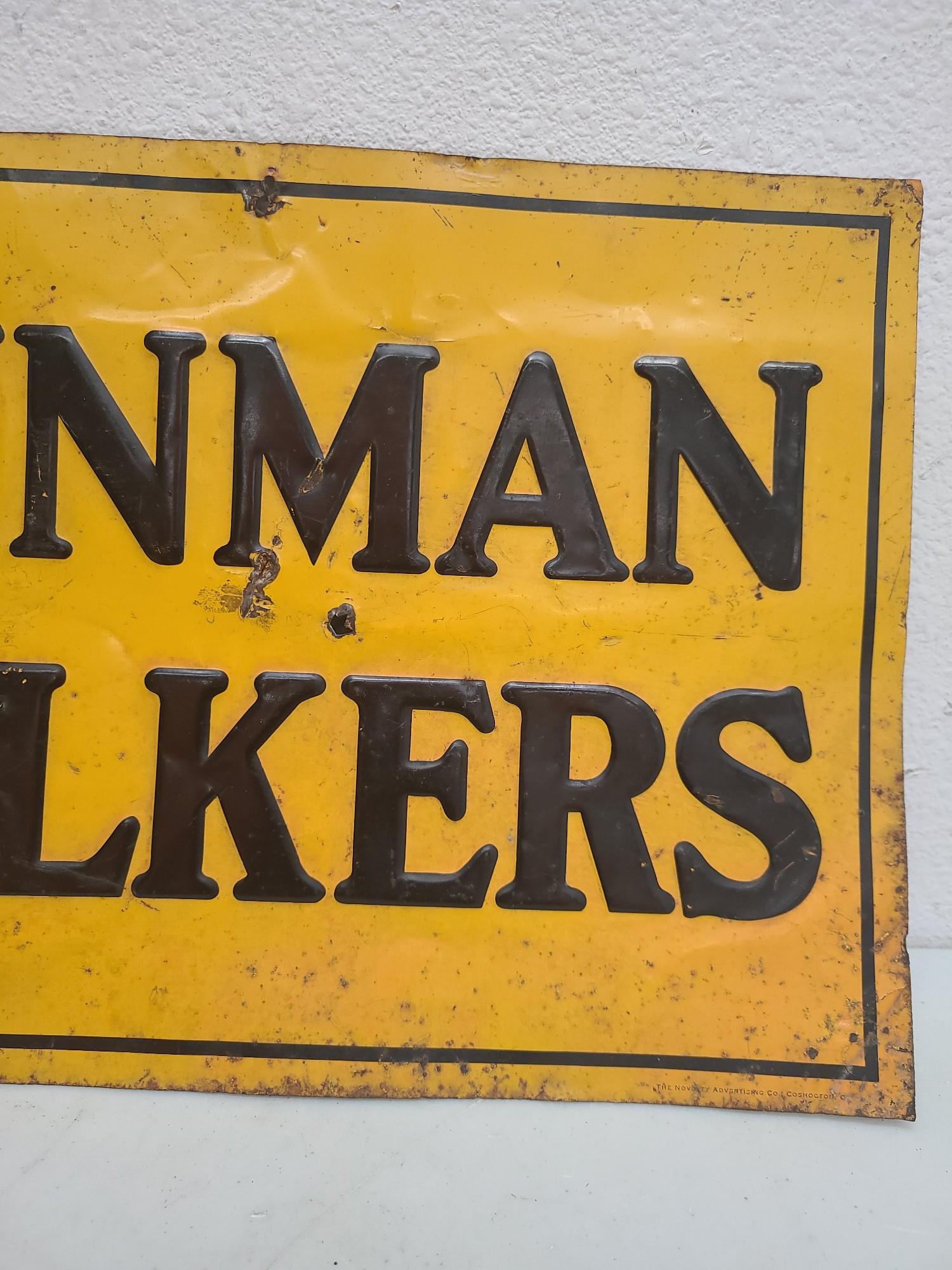 SST Embossed, Hinman Milkers Sign