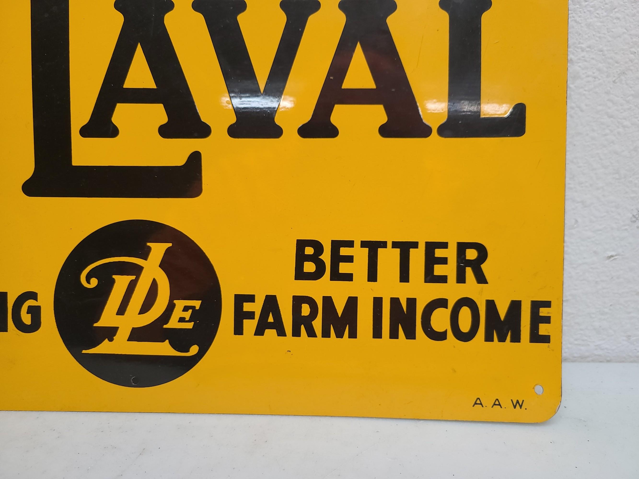 SST De Laval Better Farm Living Sign