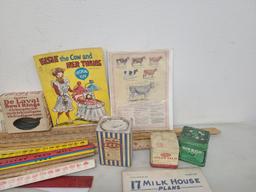 Dairy/Farm Advertising Pieces & More