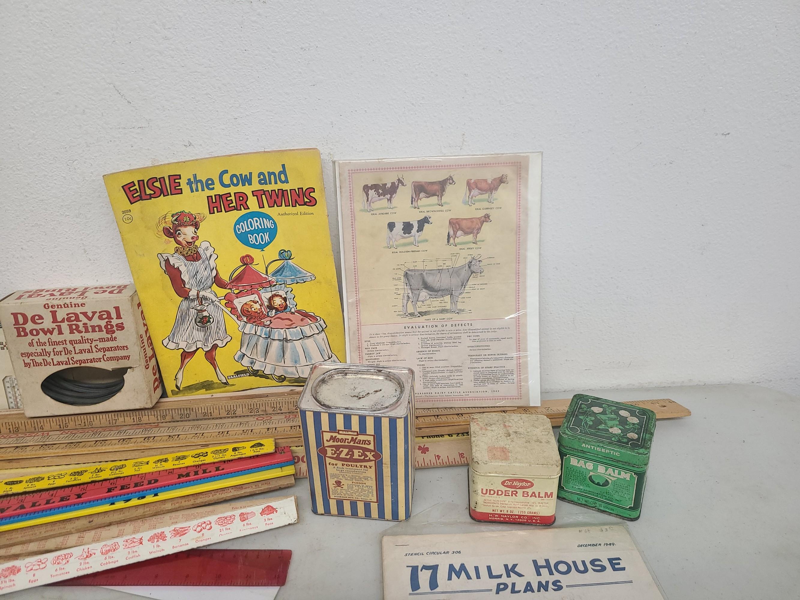 Dairy/Farm Advertising Pieces & More