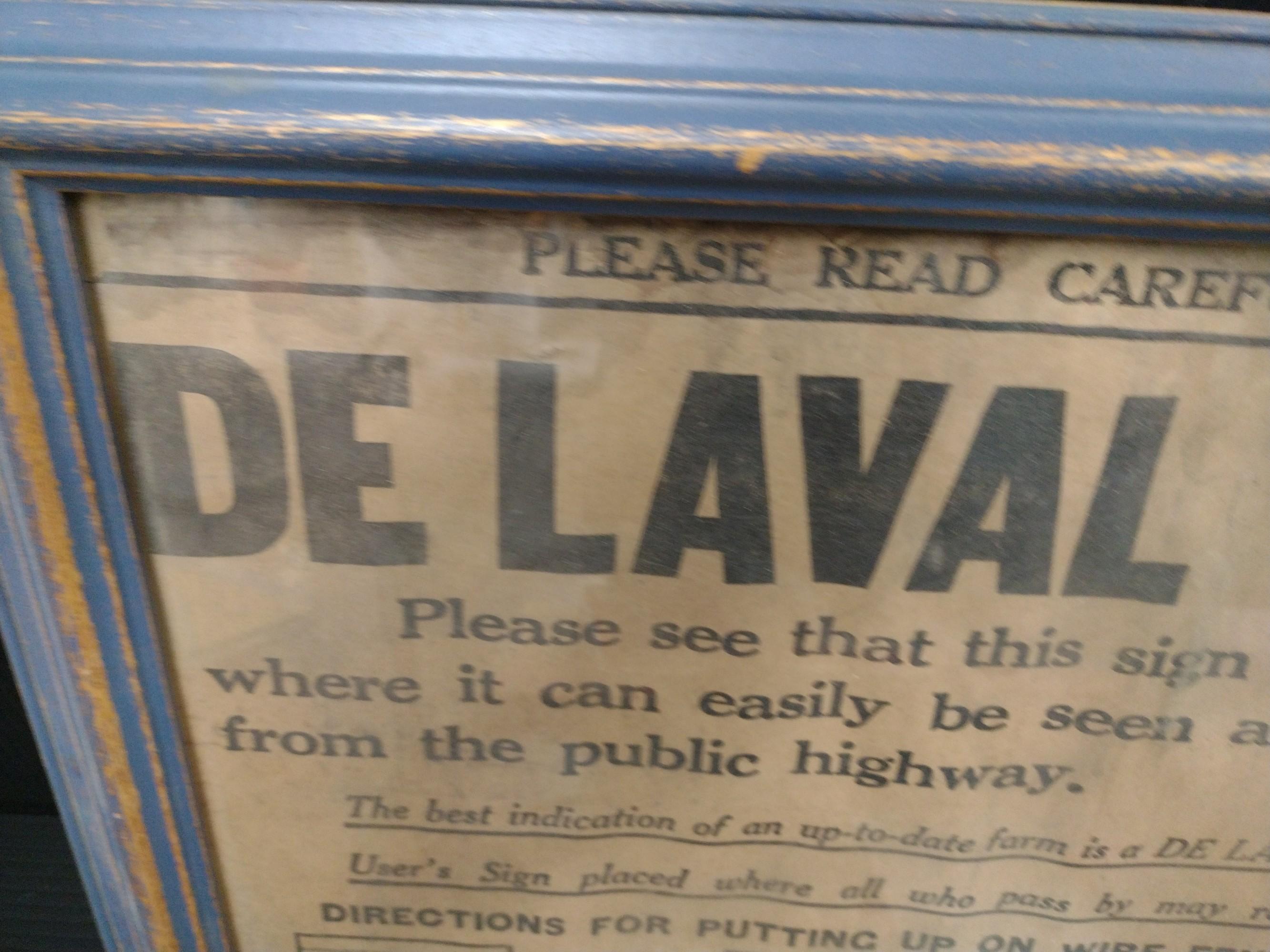 Late '40s Early 50s De Laval Paperwork And More