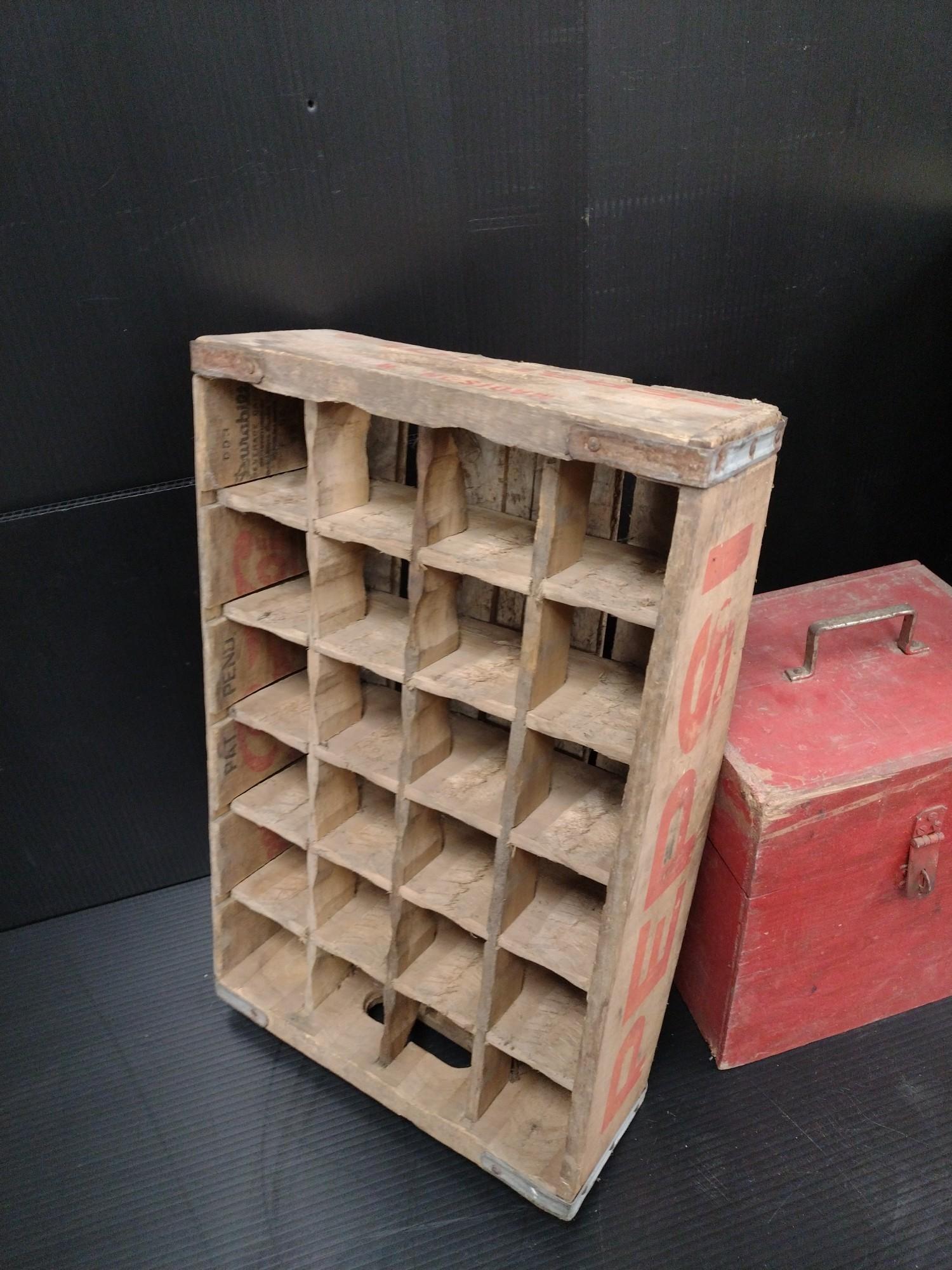Vintage Soda Bottle Crates And More