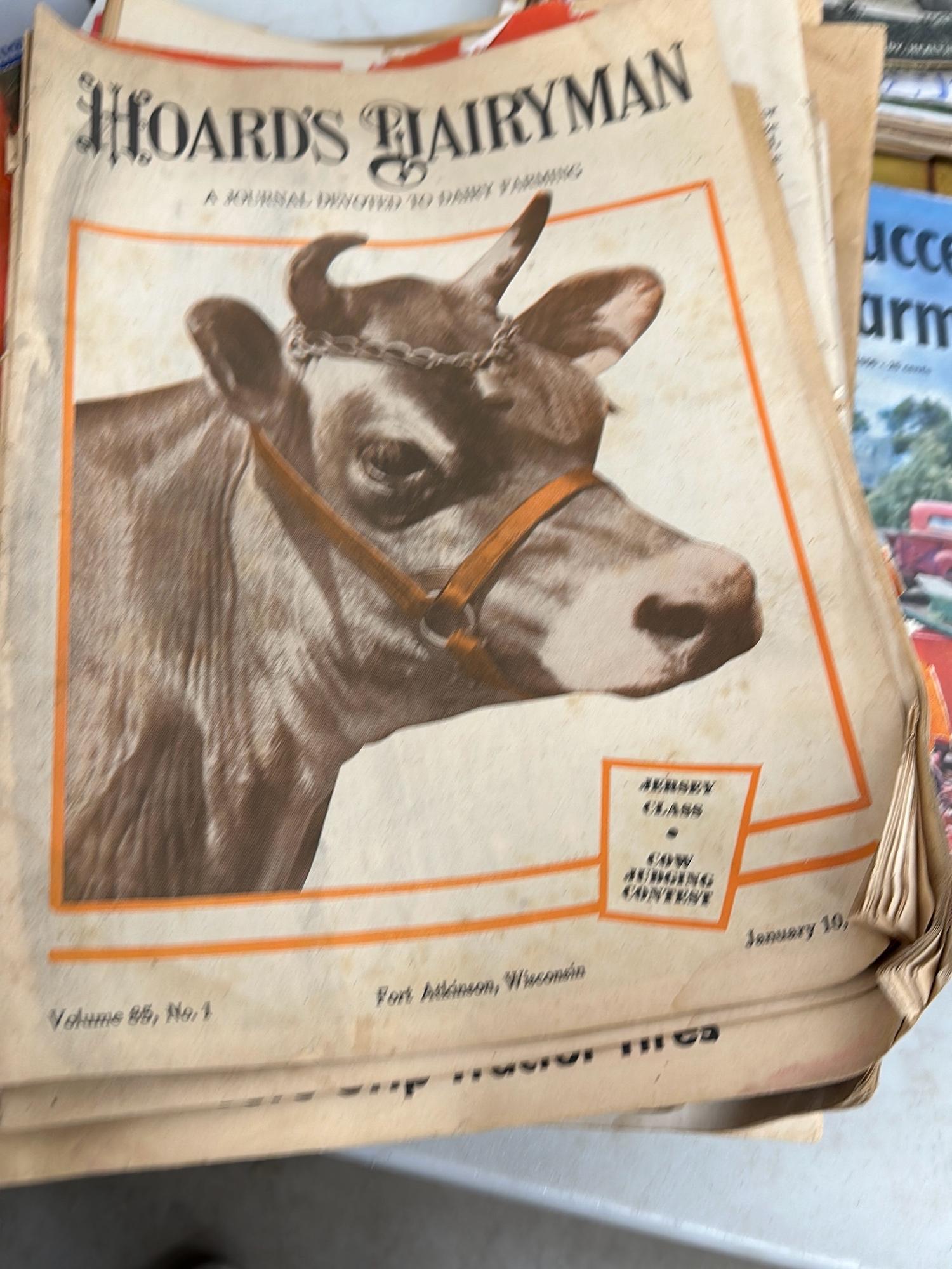 Many 1940s-50’s Farming Magazines & More