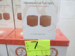 HIMALAYAN SIX CORNER SALT TEA LIGHT 4-5 LBS $22.15 RETAIL