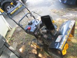 SNOW BLOWER- 8 HP 24 IN. ELEC AND MANUAL START. YARD MACHINE