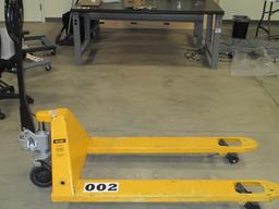 U-LINE H4121 5500 LB PALLET JACK W/BRAKE