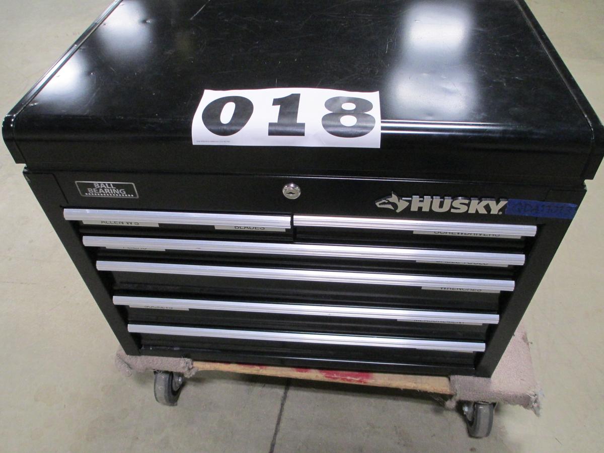 HUSKY TOOL BOX-NO TOOLS INCLUDED