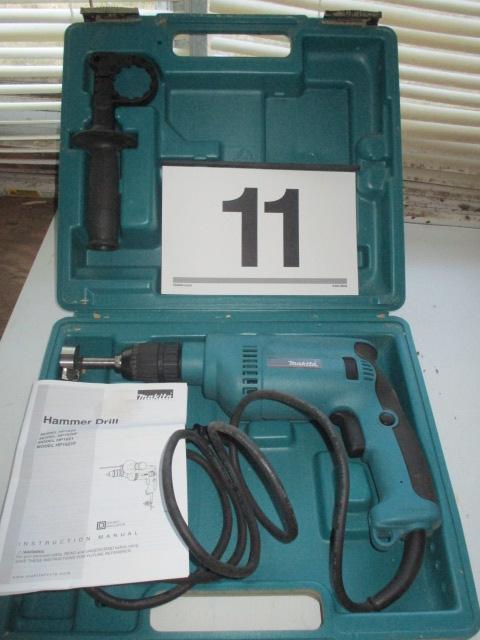 ELEC. HAMMER DRILL MAKITA MDL. HP1621F W/CASE