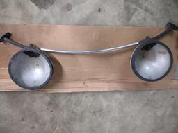 1932 FORD V-8 LIGHTBAR WITH CANS-BUT NO LENSES OR WIRING