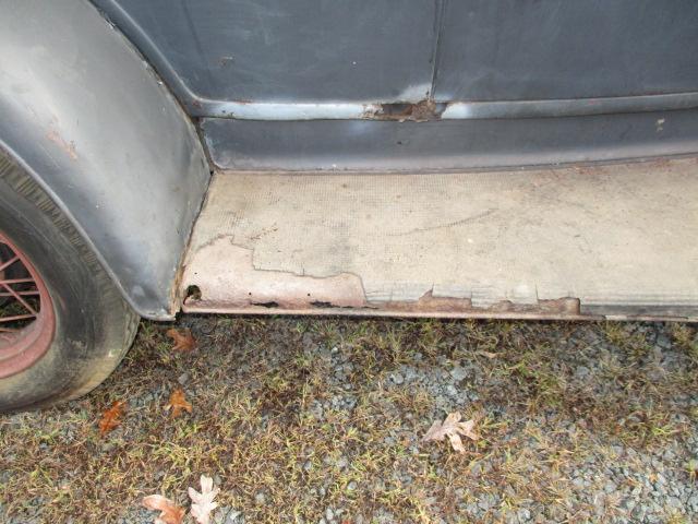 1932 FORD 5 WINDOW COUPE-MODEL B-PARKED IN 1960 WITH BLOWN HEAD GASKET