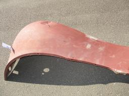 1935-37 TRUCK PASSENGER FRONT FENDER-DENT/SMALL TEAR-REPAIRABLE