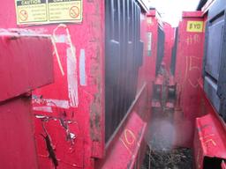 PAIR-(2) 8 YD FRONT LOAD CANS -(2) TOTAL