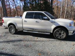2007 LINCOLN MARK LT   4 WD CREW CAB PICK UP TRUCK