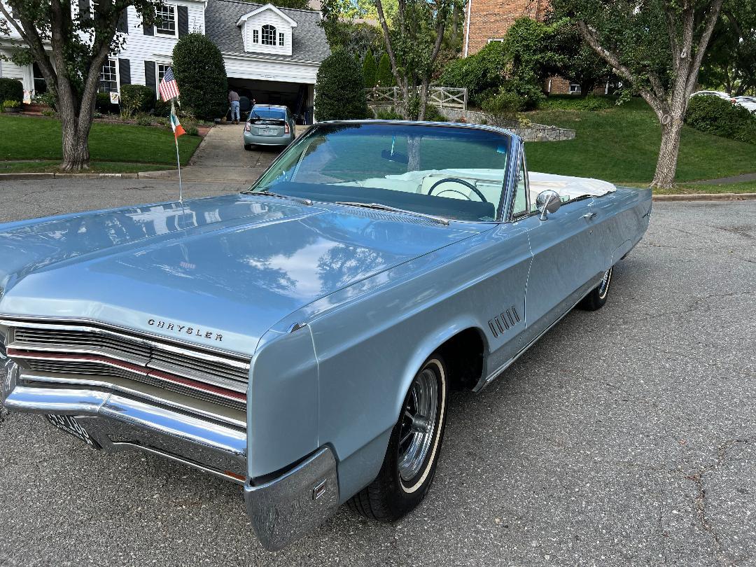 1968 CHRYSLER 300C CONVERTIBLE-2 OWNER CAR