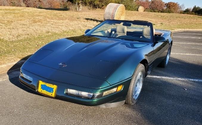 1992 CORVETTE CONVERTIBLE-2 OWNER-LOW MILES