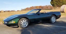 1992 CORVETTE CONVERTIBLE-2 OWNER-LOW MILES