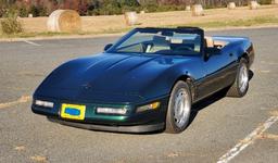 1992 CORVETTE CONVERTIBLE-2 OWNER-LOW MILES