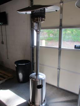 PROPANE PATIO HEATER MODEL NCZH-G-SS W/TANK