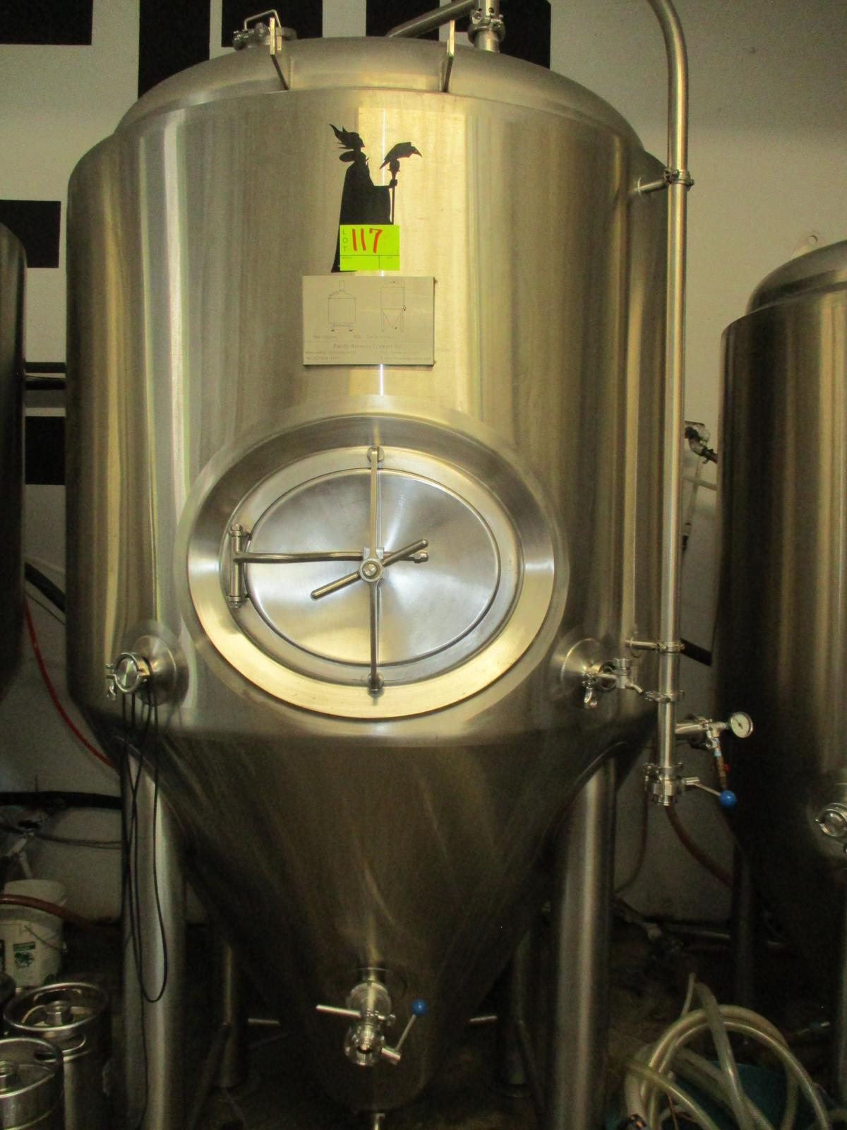 PACIFIC 15 BBL FERMENTER-SN 358F4